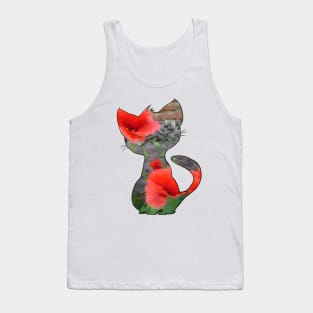 Mohnkatze Tank Top